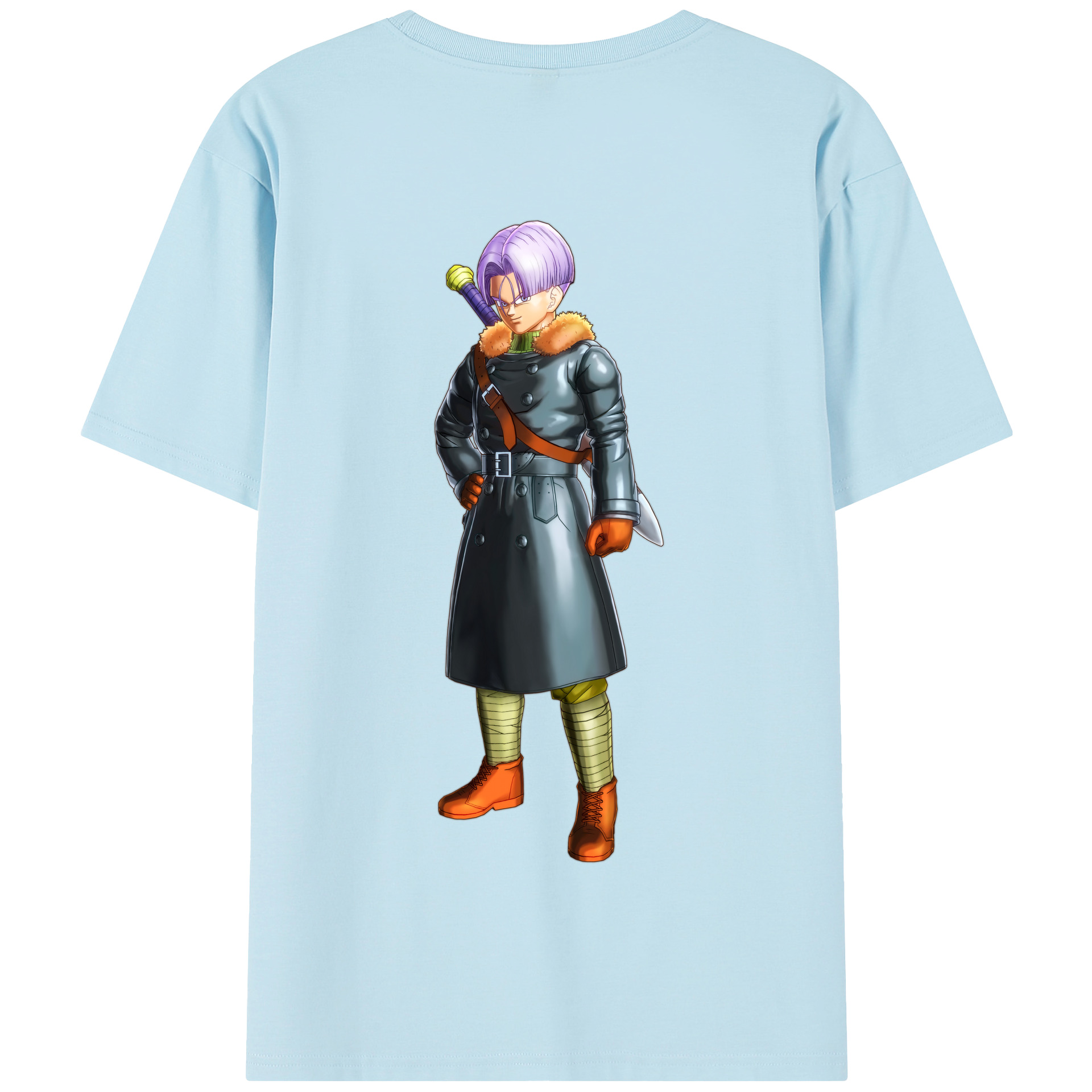 （画像用） ドラゴンボール DRAGON BALL 綿100％半袖Tシャツ（背面プリント）